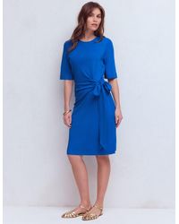 Boden - Zinnia Tie Jersey Short Dress - Lyst