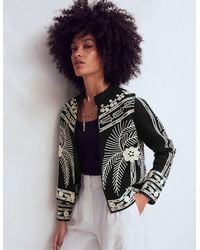 Boden - Elena Stand Neck Jacket - Lyst