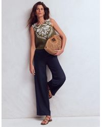 Boden - Belgravia Linen Trousers - Lyst