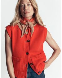 Boden - Marta Merino Wool Waistcoat - Lyst