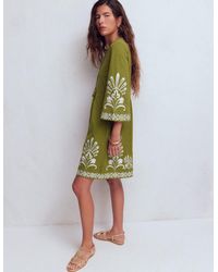 Boden - Short Kaftan Jersey Dress - Lyst