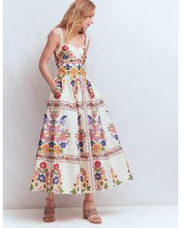 Boden - Fit And Flare Midi Dress - Lyst