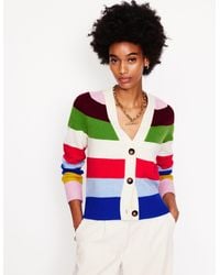 Boden - Olivia Merino Cardigan Multi - Lyst