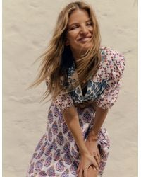 Boden - Beatrice Cotton Maxi Dress-Multi, Wildflower Bouquet - Lyst