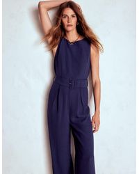 Boden - Gwen Slash Neck Jumpsuit - Lyst