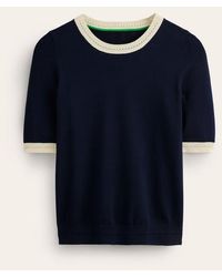 Boden - Catriona Cotton Crew T-Shirt - Lyst