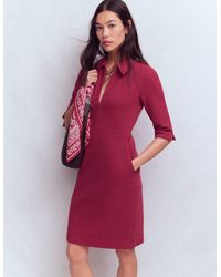 Boden - Cam Short Sleeve Ottoman Dress - Lyst
