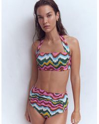 Boden - Kythira Ruched Bikini Top - Lyst