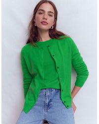 Boden - Eva Cashmere Crew Cardigan - Lyst