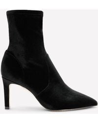 Boden - Stretch Velvet Ankle Boots - Lyst