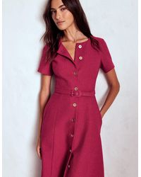 Boden - Charlotte Cotton Midi Dress - Lyst