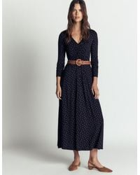 Boden - Jasmine Ruched Jersey Dress - Lyst