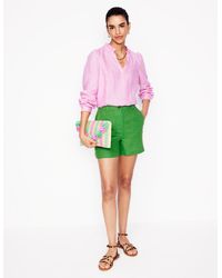 Boden - Westbourne Linen Shorts - Lyst
