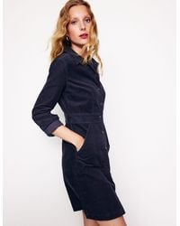 Boden - Flora Cord Shirt Dress - Lyst