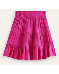 Boden - Vacation Mini Skirt - Lyst