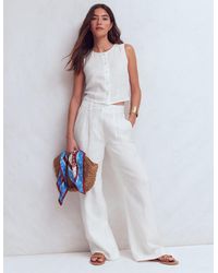 Boden - Andrea Linen Shell Top - Lyst