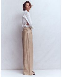 Boden - Kensington Linen Trousers - Lyst