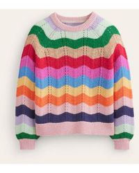 Boden - Fluffy Wave Sweater - Lyst