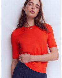 Boden - Emilia Cotton Crew T-Shirt - Lyst