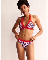 Boden - Ithaca Panel Bikini Bottoms-Surf The Web, Abstract Tile - Lyst