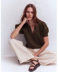 Boden - Rae Linen Top - Lyst
