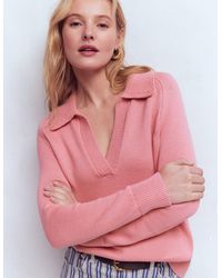 Boden - Cotton Henley Jumper - Lyst