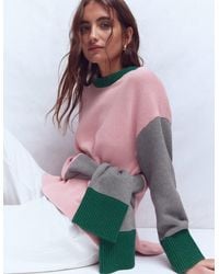 Boden - Lucy Relaxed Cotton Jumper - Lyst