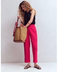 Boden - Double Cloth Crop Trousers - Lyst
