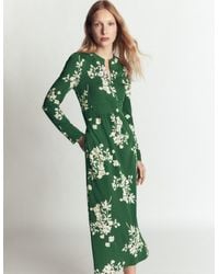 Boden - Hope Zip Detail Jersey Dress - Lyst