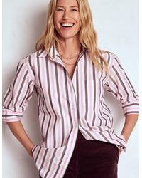 Boden - Sadie Relaxed Cotton Shirt - Lyst