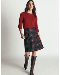Boden - Vera Double Buckle Kilt - Lyst