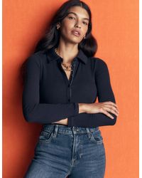Boden - Jersey Velvet Ribbed Shirt - Lyst