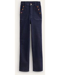 Boden Relaxed Straight Jeans Rainbow Stripe | Lyst UK
