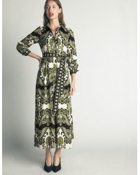 Boden - Maeve Cotton Midi Shirt Dress - Lyst