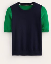 Boden - Catriona Cotton Crew T-shirt - Lyst