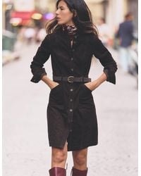 Boden - Zara Cord Short Dress - Lyst