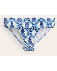 Boden - Levanzo Fold Bikini Bottoms Surf The Web, Pineapple Wave - Lyst