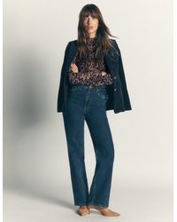Boden - Tia Ruched High Neck Top - Lyst