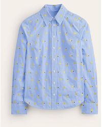 Boden - Sienna Embroidered Shirt Passion Fruit, Lemons - Lyst