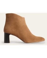 Boden - Suede Ankle Boots - Lyst