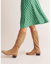 Boden - Flat Stretch Knee Boots - Lyst