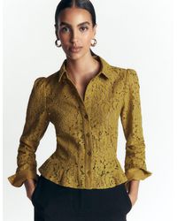 Boden - Julia Darted Lace Shirt - Lyst