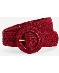 Boden - Interest Raffia Belt - Lyst