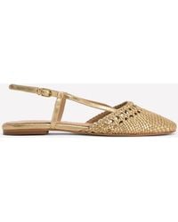 Boden - Woven Slingback Flats - Lyst