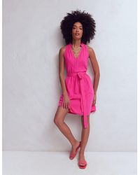 Boden - Viv Double Cloth Short Dress - Lyst