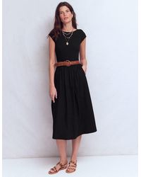 Boden - Boat Neck Mix Dress - Lyst