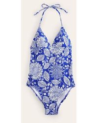 Boden - Symi String Swimsuit Surf The Web, Gardenia Swirl - Lyst