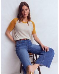 Boden - Agnes Linen Button T-Shirt - Lyst