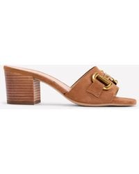 Boden - Iris Pantoletten Mit Absatz Und Trensendetail - Lyst