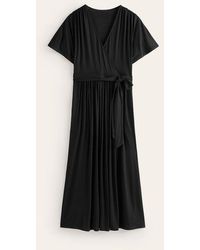 Boden - Kimono Wrap Jersey Midi Dress - Lyst